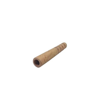 6-Inch Clay Chillum Pipe – Handmade Traditional Smoking Pipe Moksha Bongs