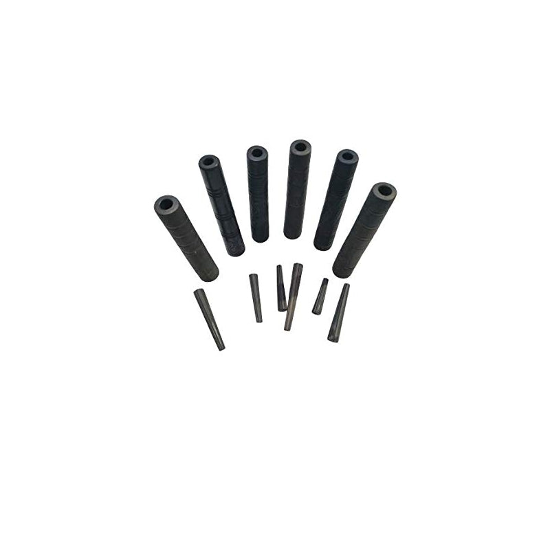 Moksha 6 Inch Black Clay Chillum Pipe | Traditional Smoking Chillum Moksha Bongs