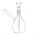 moksha 6 inch mini glass bong clear