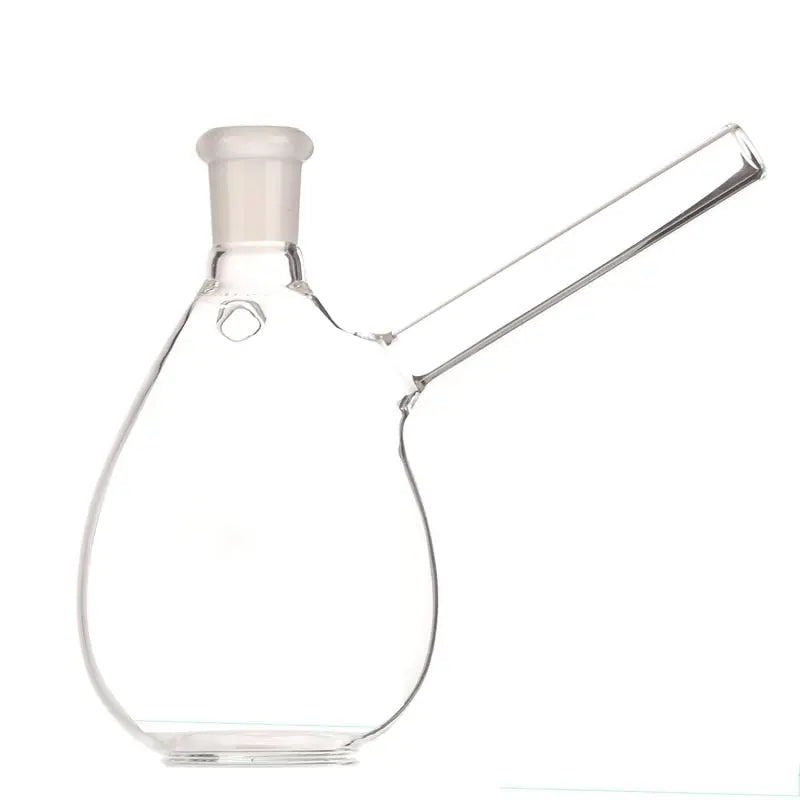single bulb mini glass bong 15cm