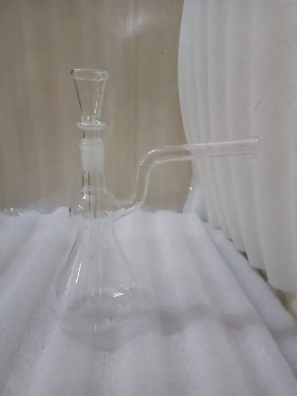 moksha 6 inch mini glass bong clear