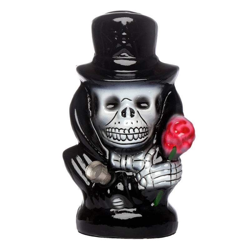 Moksha 6 inch tall devil shape ceramic water bong
