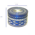 Assorted color metal herb crusher 63mm