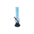 Compact acrylic bong combo with accessories