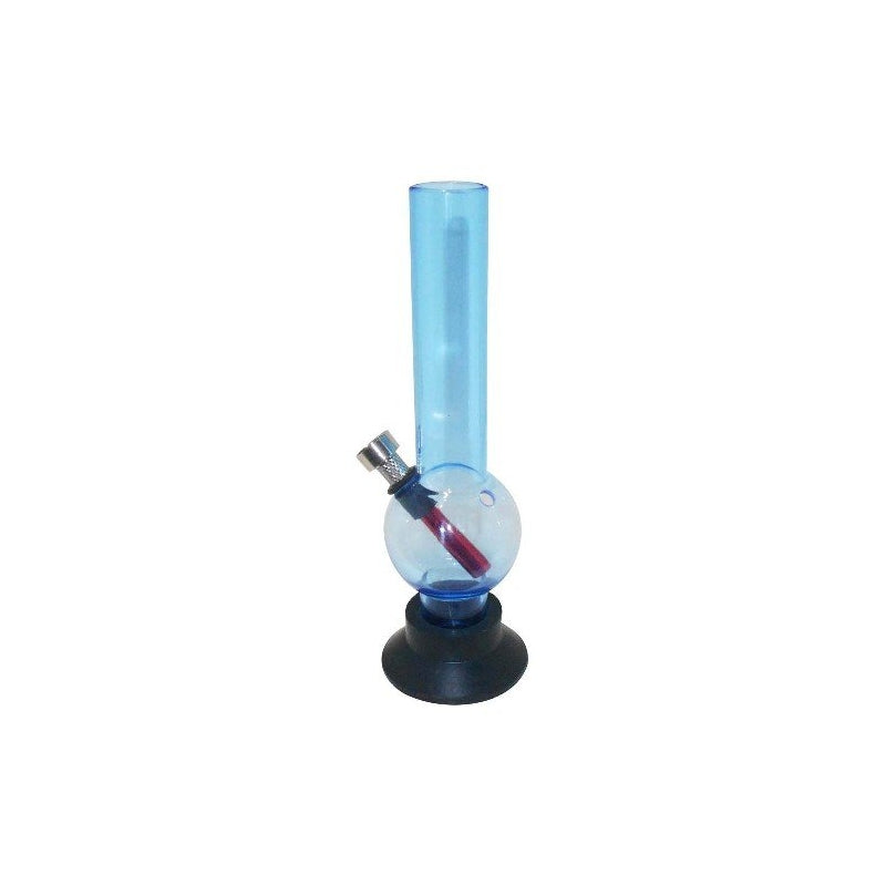 Compact acrylic bong combo with accessories