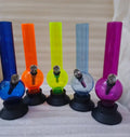 acrylic mini waterpipe various colors