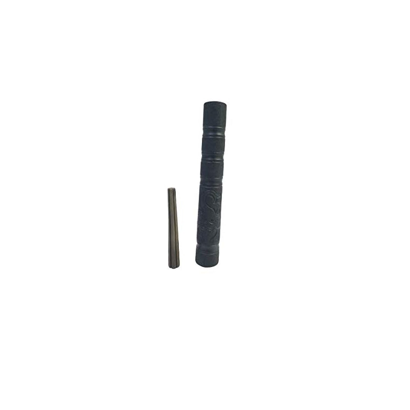 8 inch clay chillum smoking pipe handmade