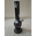 moksha opaque white 8 inch mini bong