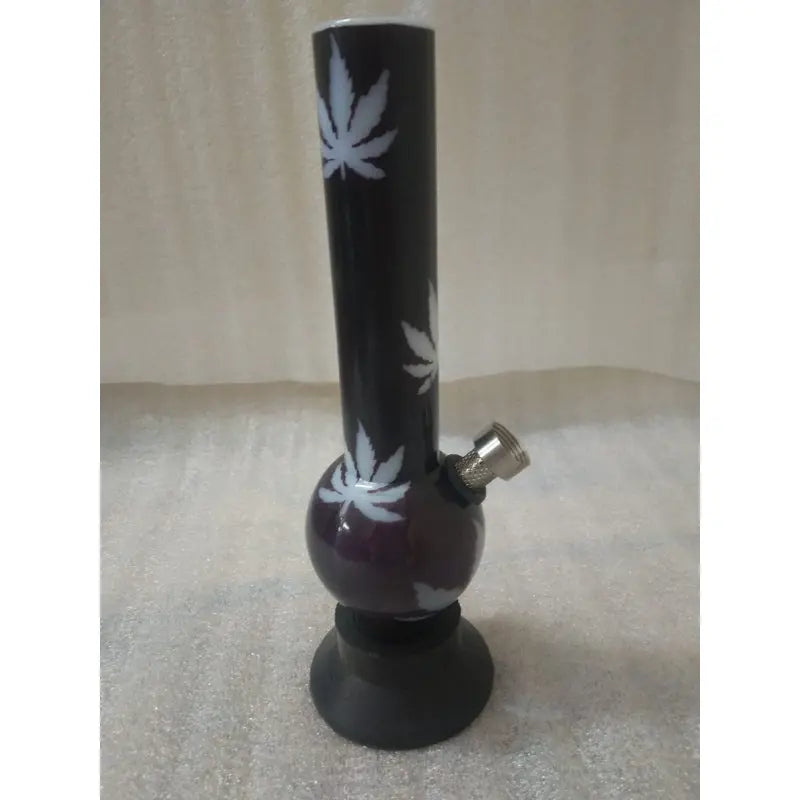 moksha opaque white 8 inch mini bong