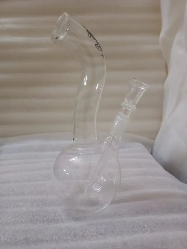 moksha 8 inch glass bong clear