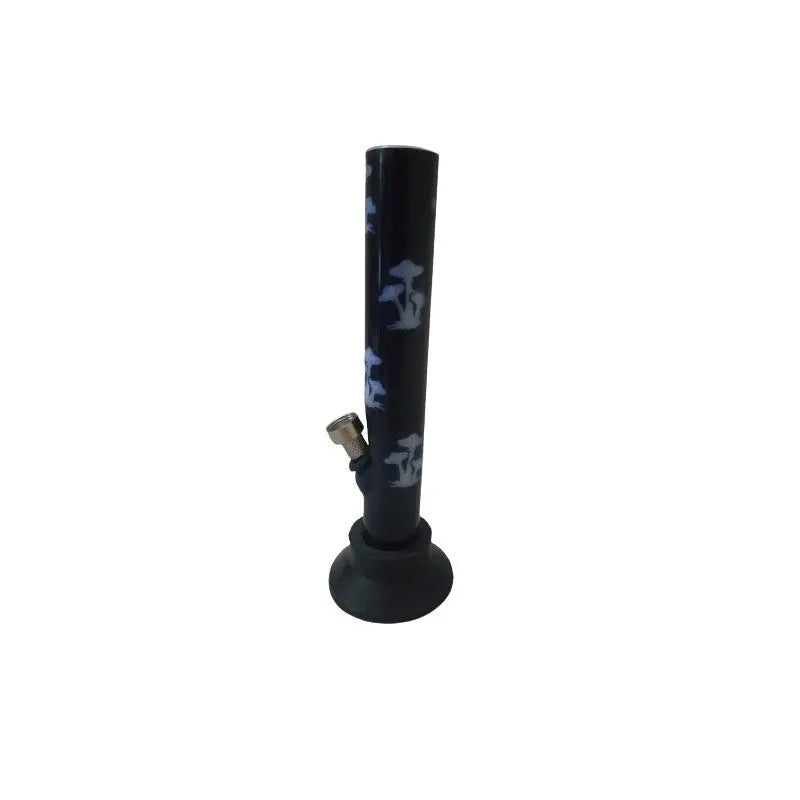 moksha 8 inch straight acrylic bong