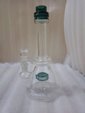 Small glass bong for smoking