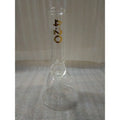 Glass smoking pipe with ice
Compact glass water bong