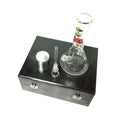 Moksha 9 inch glass ice bong
22cm transparent glass waterpipe
Oval bulb bong with ice catcher