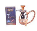 Hookah with metal ash catcher – orange