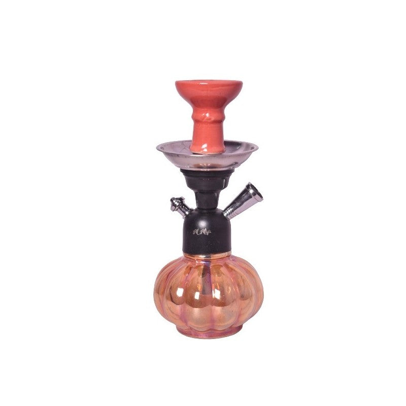Moksha 9 inch red glass hookah