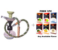 9-inch shisha with metal ash catcher