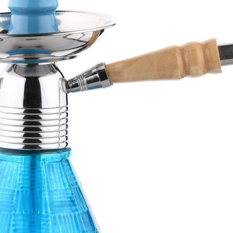 Small shisha with metal ash catcher