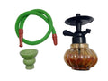Compact green waterpipe for flavored tobacco