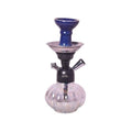 Moksha 9 inch blue pumpkin glass hookah