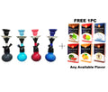 Moksha travel-friendly glass hookah