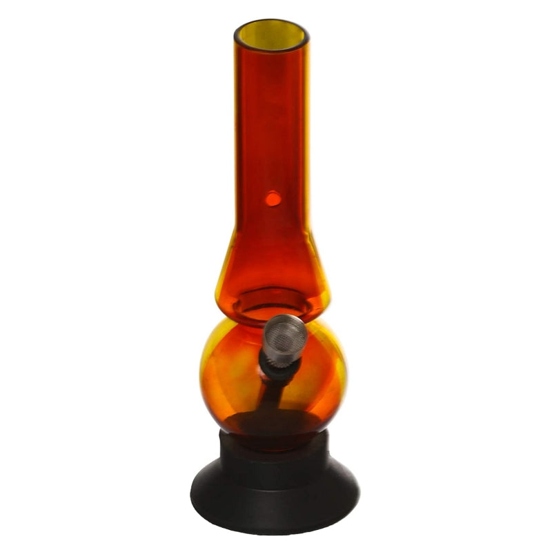 Moksha 9" Rasta Design Acrylic Water Bong (23cm)