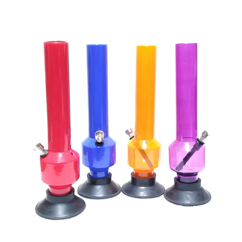 Moksha 12 inch acrylic bong
Assorted color hookah pipe
Acrylic smoking waterpipe
