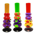 Four bulb structure bong
Colorful acrylic hookah pipe
