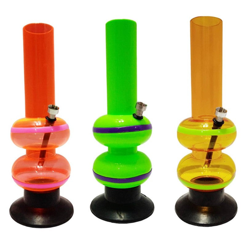 portable acrylic waterpipe
assorted color bong