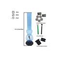 16 inch acrylic ice bong with built-in ice notches