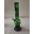 moksha 8 inch rasta acrylic bong