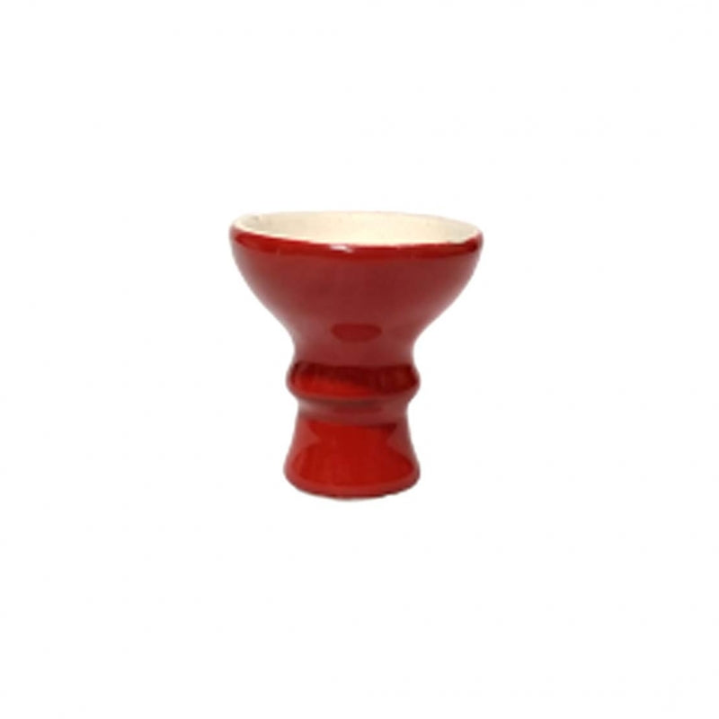 Moksha red ceramic hookah chillum – durable and stylish