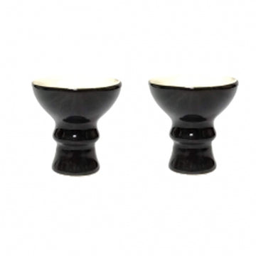 Moksha black clay hookah chillum – durable and traditional