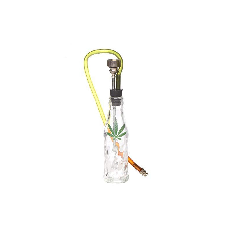 Small glass bong and pipe combo for everyday use