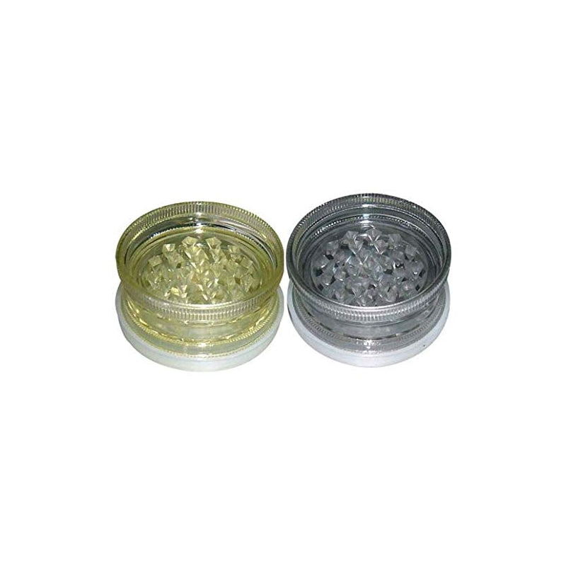 Flap9 10 Inch Milky White Acrylic Bong with 2 Inch White Cap Acrylic Grinder – Combo Deal Moksha Bongs