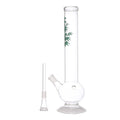 Moksha Combo Glass Bong and Metal Grinder Smoking Set