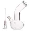 8 inch bend mini glass hookah bong by Moksha