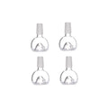 Clear glass bowls for waterpipe bong 14.5mm