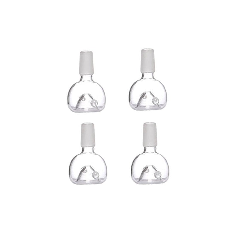 Clear glass bowls for waterpipe bong 14.5mm