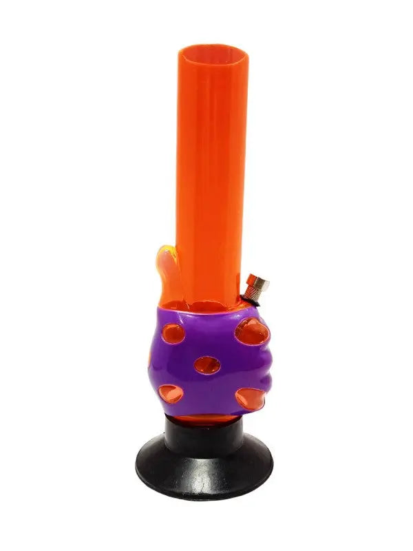 Moksha Thumbs Up Acrylic Bong
Transparent Red Acrylic Waterpipe