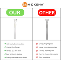 moksha glass bong shooter kit 10cm